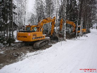 Maanrakennus maaliskuu 2007